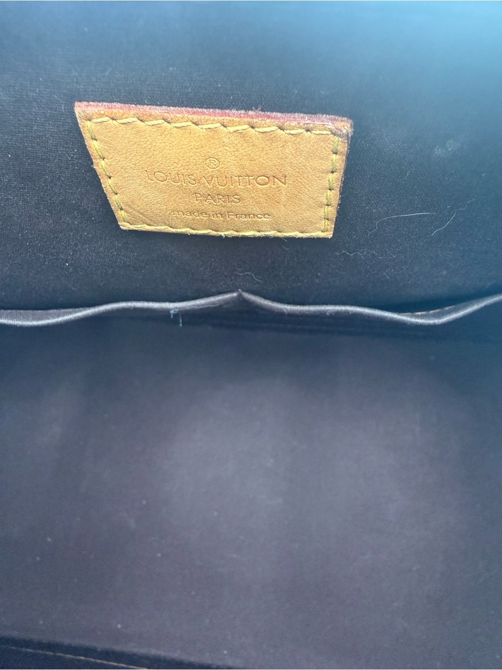 Louis Vuitton Brown Patent Vernis Alma PM Satchel - Picture 9 of 11